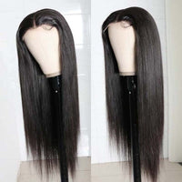 Queen Hair Inc 10A 180% Density Virgin Hair 4x4 5x5 HD Lace Closure Wigs Silky Straight Human Hair