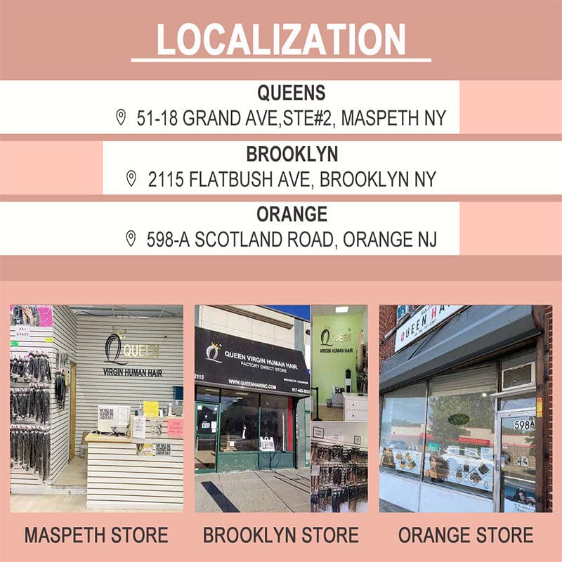 Queen Hair Inc 10A 180% Density Virgin Hair 4x4 5x5 HD Lace Closure Wigs Silky Straight Human Hair