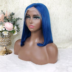 Queen Hair Inc Colored Bob Wig Human Hair Wigs Grey