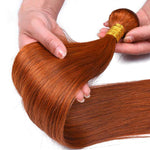 Queen Hair Inc Wholesales 10A+ 350# Ginger Color Bundles Deal Straight