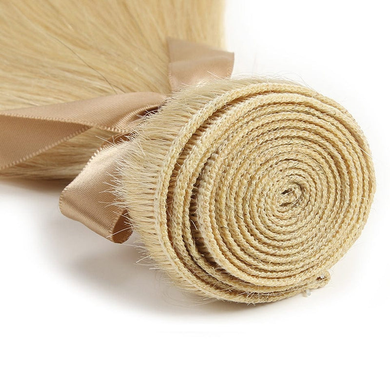 Queen Hair Inc Wholesales 10A+ 613 Blonde Color Bundles Deal Body Wave Staight