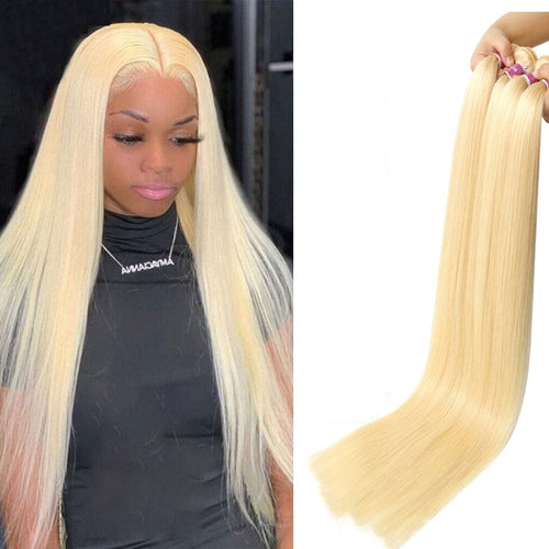 Queen Hair Inc Wholesales 10A+ 613 Blonde Color Bundles Deal Body Wave Staight