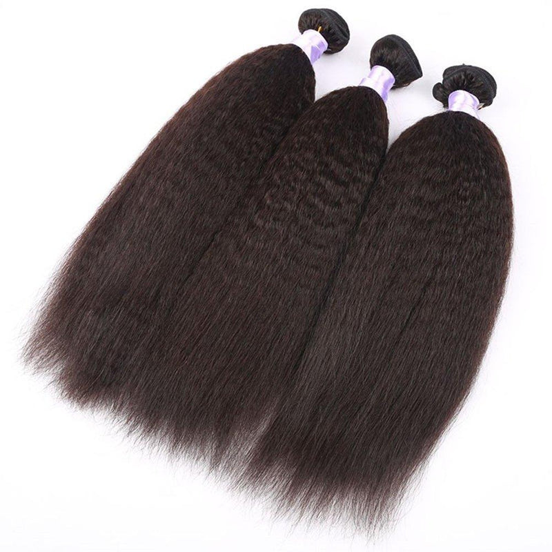 Queen Hair Inc 9A 3 Remy Hair bundles + 4X4 Lace Closure Body Wave #1b 的副本