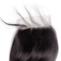 Queen Hair Inc Grade 10A 5x5 Lace Closure Straight / Body Wave-ALL texture