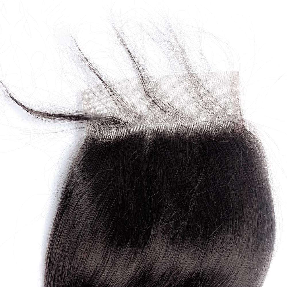 Queen Hair Inc Grade 10A 5x5 Lace Closure Straight / Body Wave-ALL texture