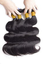 Queen Hair Inc Grade 8A+ 4bundles Body wave No Tange No Shedding 100% Human hair
