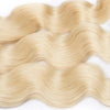 Queen Hair Inc Wholesale 10A 3/4bundles 613 Blonde Hair Weave 12-30inch Body wave Virgin Human Hair