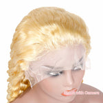 Queen Hair Inc Queenhairinc Blonde Lace Front Wig Deep Wave Human Hair Wigs 613# 13x4 Colored Wigs 180 Density