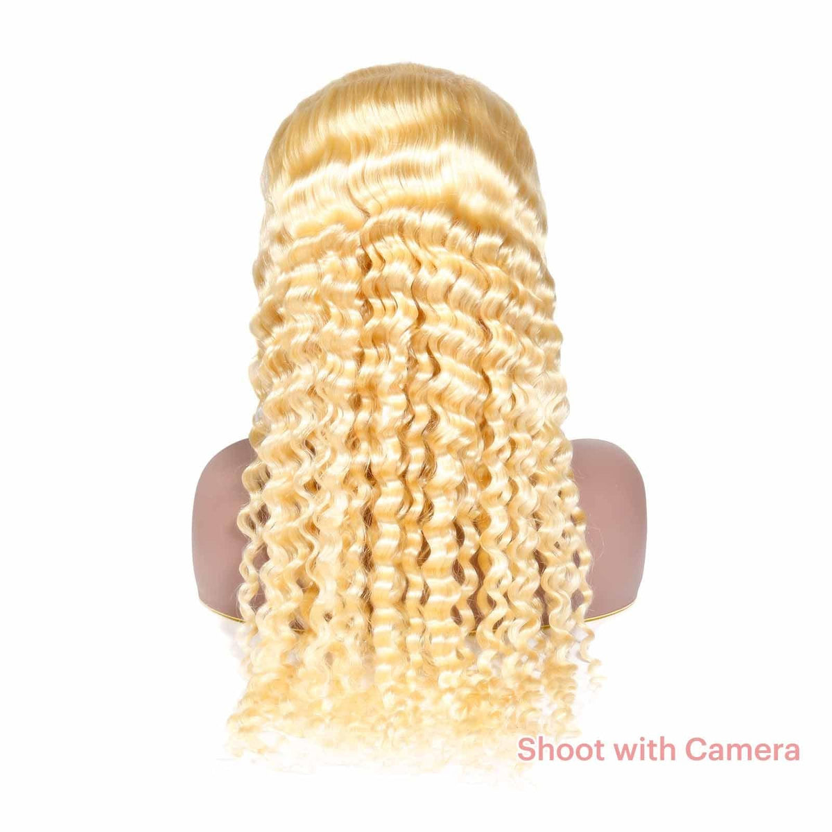 Queen Hair Inc Queenhairinc Blonde Lace Front Wig Deep Wave Human Hair Wigs 613# 13x4 Colored Wigs 180 Density