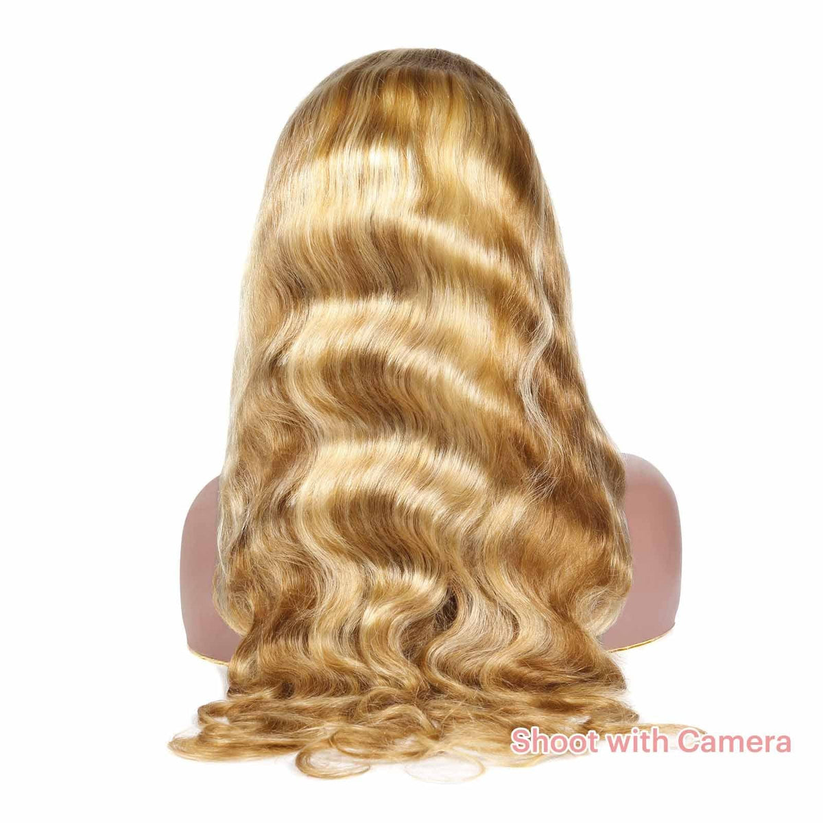 Queen Hair Inc Queenhairinc P30/613 Human Hair Wigs Highlight Colored Lace Front Wig Body Wave 180 Density