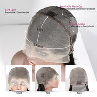 Queen Hair Inc Queenhairinc Silver Gray Human Hair Wigs Silver Blonde Colored Lace Front Wig Straight Body Wave 180 Density