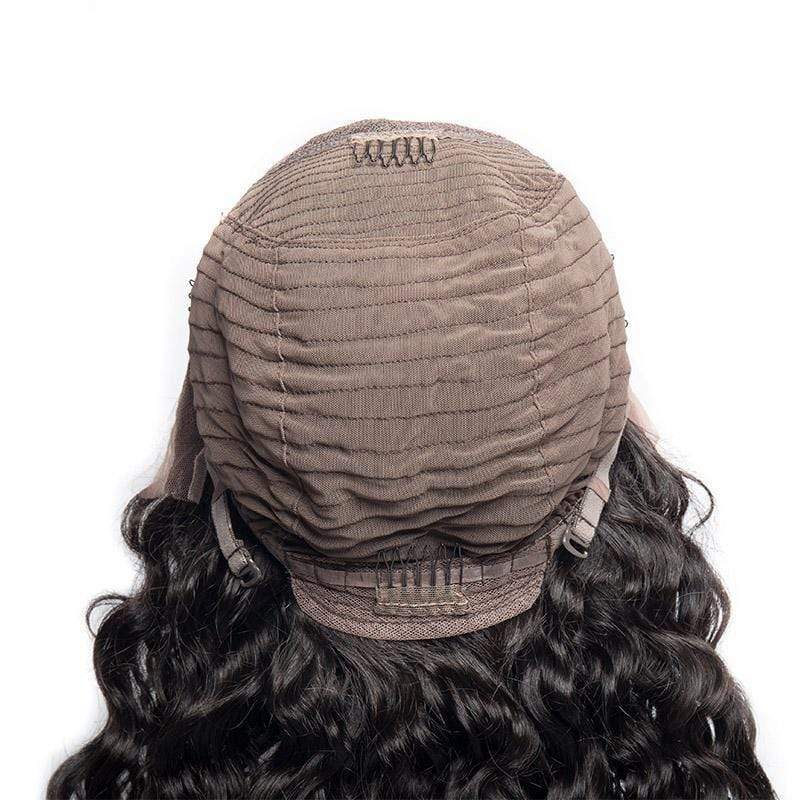 Queen Hair Inc 10a+ 150% 13x4 Lace Frontal Wigs Deep Wave #1B 🛫