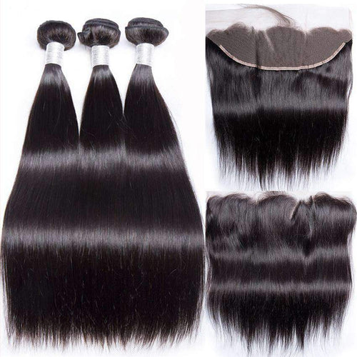 Queen Hair Inc 3 Bundles +13x6 Frontal/Closure