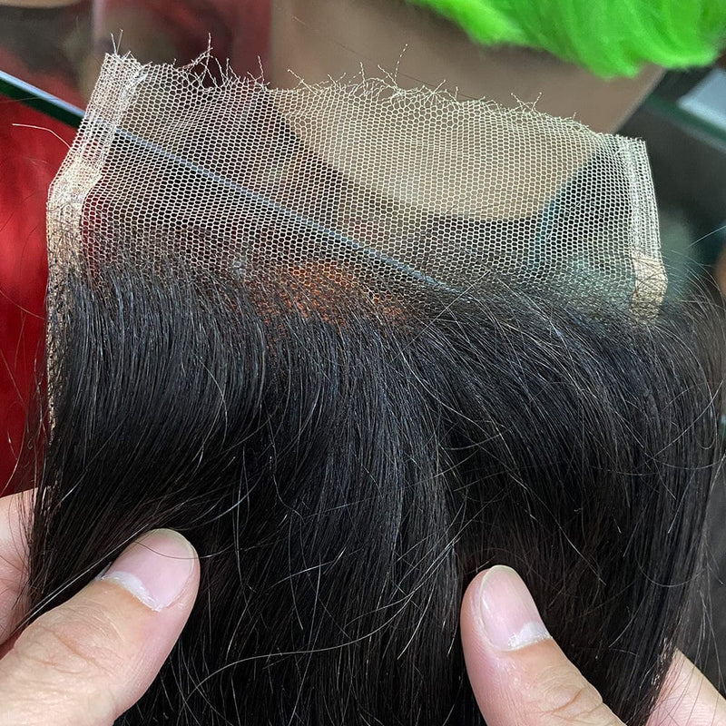 Queen Hair Inc 4x4 HD Lace Closure Free Part Deep Wave 100% Virgin Human Hair