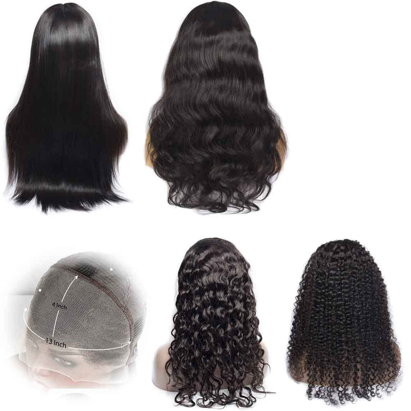 Queen Hair Inc 10A+ 180% 360 Lace Frontal Wigs -all texture