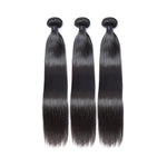 Queen Hair Inc 10A+ 2/3 Virgin Hair Bundles+13x4 Lace Frontal Straight