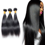 Queen Hair Inc Grade 8A+ 3 bundles Silky Straight No Tange No Shedding 100% Human hair - draft