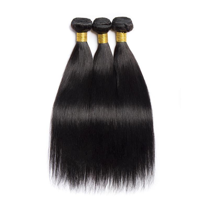 Queen Hair Inc Grade 8A+ 3 bundles Silky Straight No Tange No Shedding 100% Human hair - draft