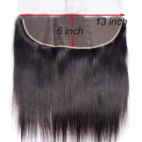 Queen Hair Inc Grade 10a 13x6 Lace Frontal -ALL Texture