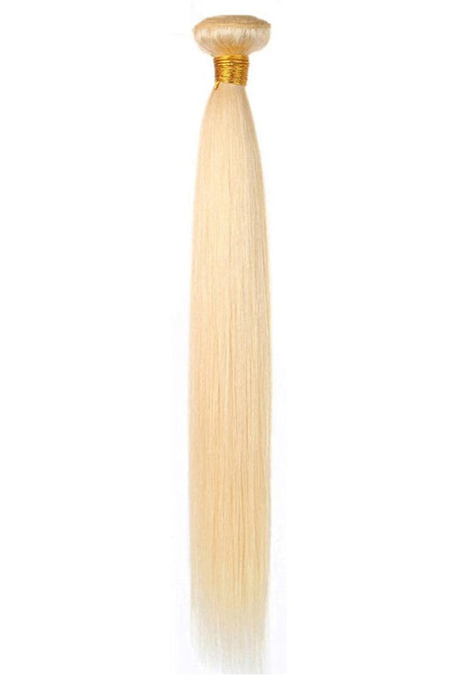 Queen Hair Inc 613 Blonde Hair Weave Bundles 12-30 Inch Virgin Hair 1 Bundle - Straight Blonde Color