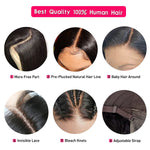 Queen Hair Inc 10A 3/4Bundles + 4x4 Closure Body Wave #613