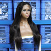 Queen Hair Inc Virgin Hair HD Full Lace Wigs Natural Color hair 100% Human Hair Straight