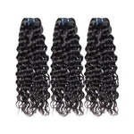 Queen Hair Inc Grade 8A+ 3 bundles Water wave No Tange No Shedding 100% Human hair - draft