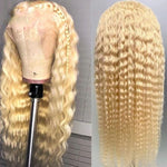 Queen Hair Inc Wholesale 10A Blonde 13x4 Lace Frontal Wig 180% Straight #613